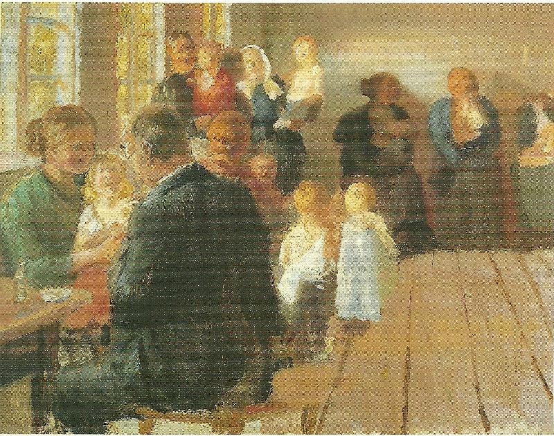 en vaccination, Anna Ancher